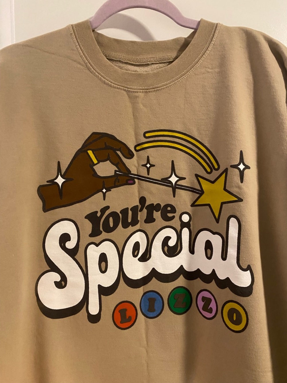 LIZZO Sasha Be Fluting Homecoming Crewneck Sweatshirt